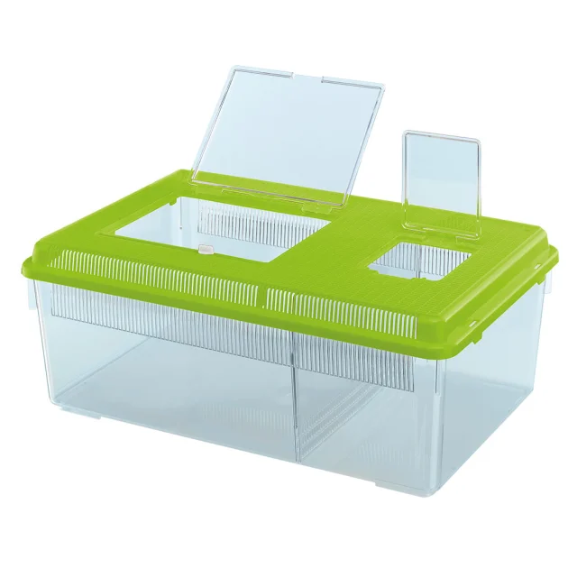 Контейнер Ferplast Container Geo Flat Large для дрібних тварин, риб, черепах і комах, 8 л