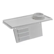 Пластиковый домик Ferplast Pub 3255 For Base M63 White Bowl для маленьких животных с лестницей и миской