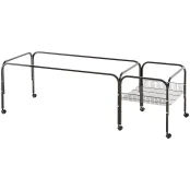 Металева підставка Ferplast Stand Espace 160 Black під клітки для гризунів, чорна