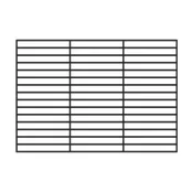 Комплект пластикових сторін Ferplast Kit Sides Grey Barn 100/120 для клітини для кроликів