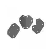 Набір прямих і кутових пластин Ferplast Kit Flat And Corn Bended Plate для будок для собак