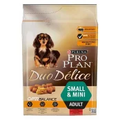 Сухой корм Purina Pro Plan Dog Duo Delice Small and Mini Adult для собак мелких пород, говядина с рисом, 700 г