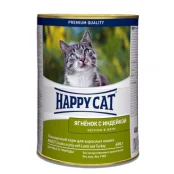Консерва Happy Cat Dose Lamm & Truth Gelee для взрослых кошек весом около 4 кг, с ягненком, 400 г