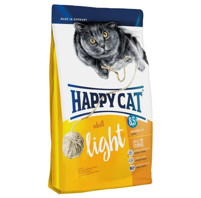 Сухий корм Happy Cat Supreme Adult Light для дорослих котів з надмірною вагою і схильних до повноти, 4 кг