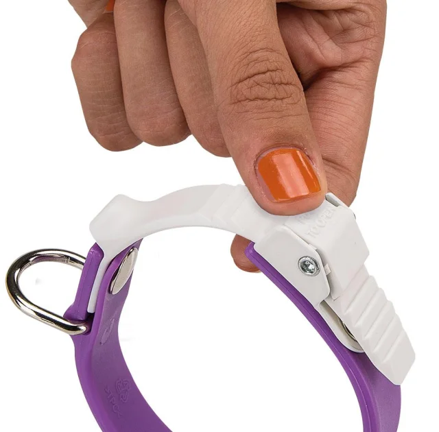 Эластичный ошейник с системой микрорегулировки Ferplast Ergoflex C18/33 Purple для собак
