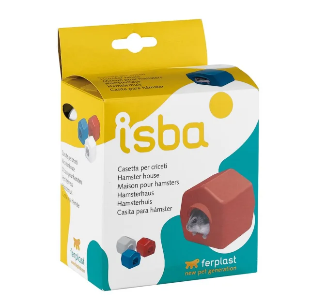 Пластиковий будиночок Ferplast Isba 4638 Hamster House для хом'як