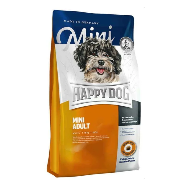 Сухий корм Happy Dog Mini Adult для дорослих собак дрібних порід вагою до 10 кг, 10 кг