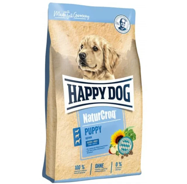 Сухий корм Happy Dog Welpen NaturCroq для цуценят всіх порід від 4 тижнів до 6 місяців, 4 кг