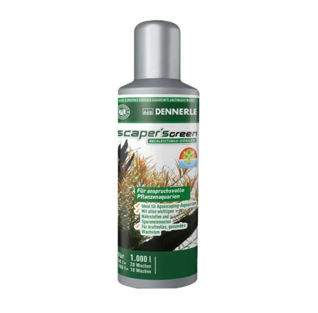 Жидкое удобрение Dennerle Scaper's Green для аква- скейпинга, 100 мл