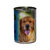 Вологий корм Baskerville для собак, ягня і півень 800 г