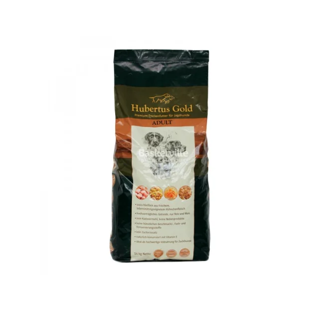 Сухой корм Hubertus Gold Adult для взрослых собак, 14 кг