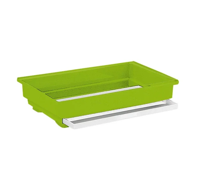 Поддон Ferplast Base M30 Green для птичьих клеток, 35 x 23,7 x 8,2 см
