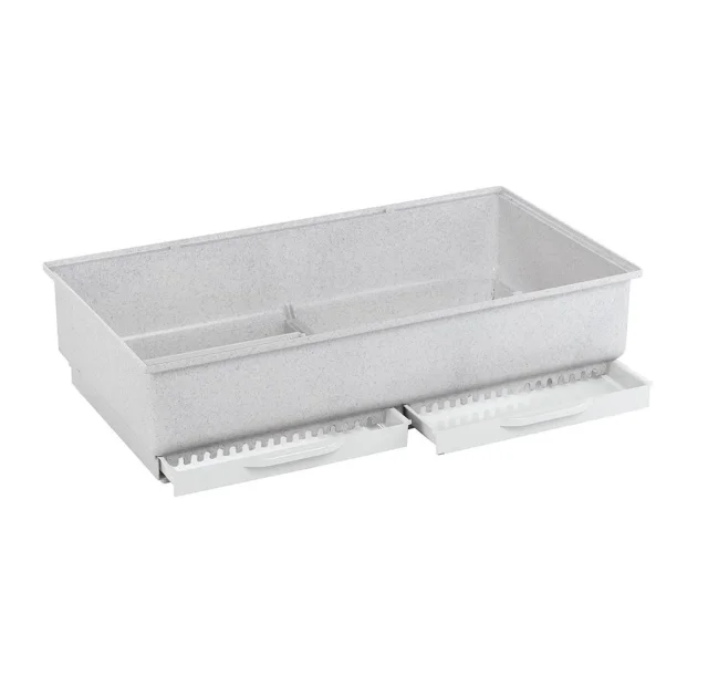 Поддон Ferplast Base M064 Marble White для птичьих клеток, 71,5 x 38 x 16,5 см