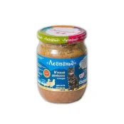 Консерва Леопольд для котов деликатес с птицей, 500 г