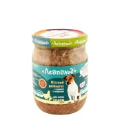 Консерва Леопольд для собак деликатес с курицей и морковью, 500 г