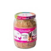 Консерва Леопольд мясной корм для собак с курицей, 720 г