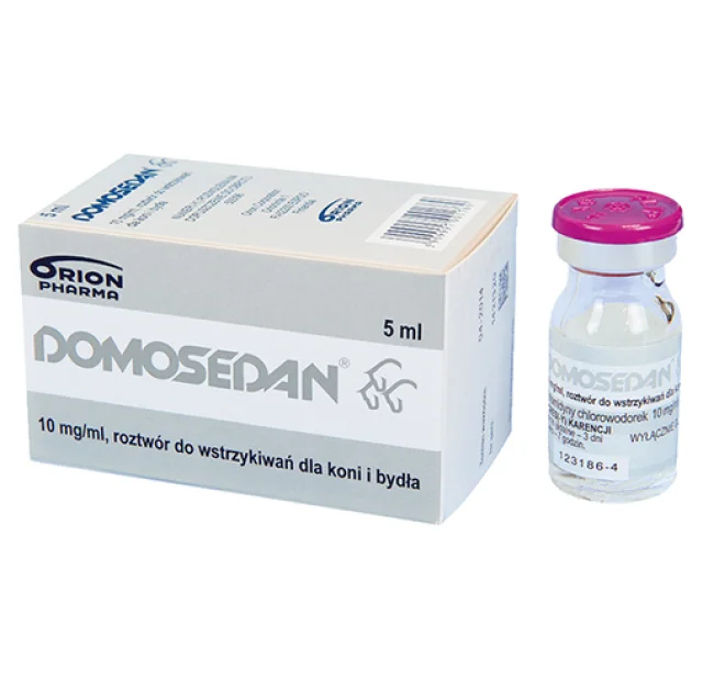 Розчин Orion Pharma Domosedan 10 мг / мл при клінічних оглядах і операціях для собак і кішок, 5 мл
