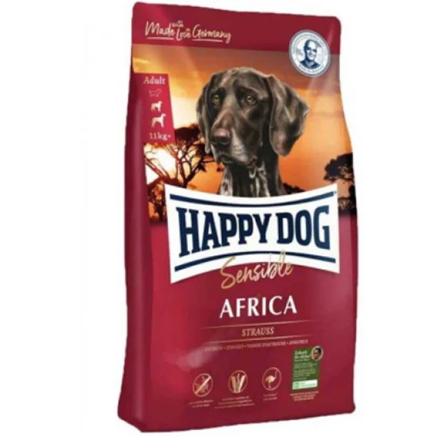 Сухой корм Happy Dog Adult Africa для взрослых собак с чувствительным пищеварением, 1 кг