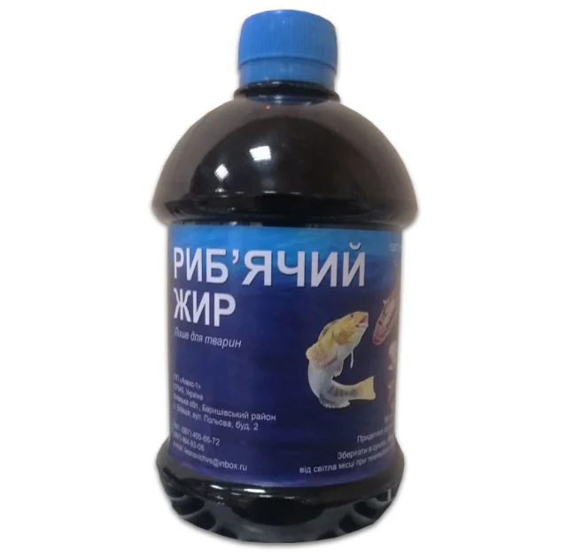 Рыбий жир O.L.KAR для животных, 500 г