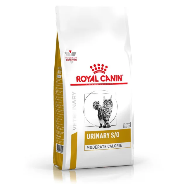 Сухий корм Royal Canin Urinary S / O Moderate Calorie при сечокам'яній хворобі у котів, 9 кг