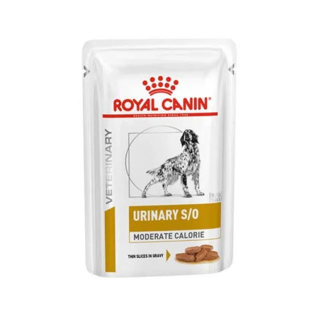 Вологий корм Royal Canin Urinary S / O Moderate Calorie при сечокам'яній хворобі у собак, 100 г