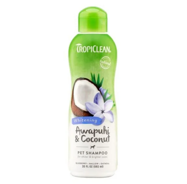 Шампунь TropiClean Awapuhi and Coconut "Имбирь и кокос" для собак и кошек, 592 мл
