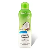 Шампунь TropiClean Deshedding Lime & Coconut "Лайм і кокос" для собак і котів, 592 мл
