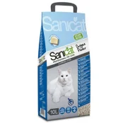 Комкующий наполнитель Sanicat Clean Oxygen для кошачьего туалета с ароматом марсельского мыла, 10 л (6,2 кг)
