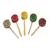 Разноцветные леденцы Grainea Мунчи 13 см для собак, 25 г