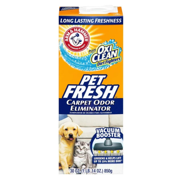 Дезодорант Arm & Hammer Pet Fresh Carpet Odor Eliminator для ковров в виде порошка, 850 г