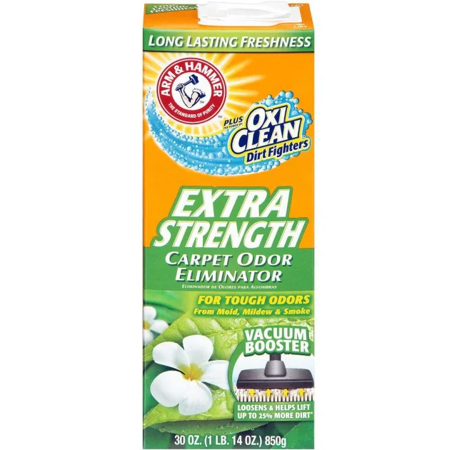 Дезодорант Arm & Hammer Pet Fresh Carpet Odor Eliminator для ковров в виде порошка, Экстра сила, 850 г