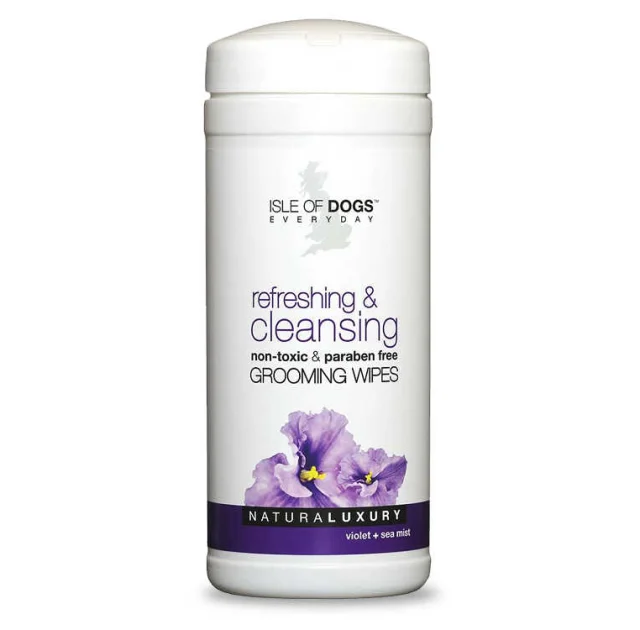 Вологі серветки Isle Of Dogs Everyday Naturaluxury для собак з екстрактом фіалки, 40 шт