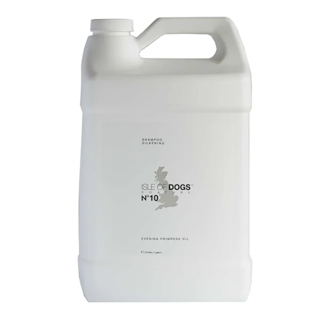 Шампунь Масло Isle Of Dogs вечерней примулы №10 для собак, 3,78 л
