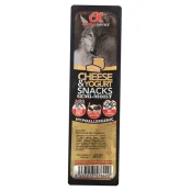 Полувлажное лакомство Alpha Spirit Snacks Cheese & Yogurt для собак cо вкусом говядины, 35 г