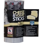 Полувлажное лакомство Alpha Spirit Sticks Cheese & Yogurt для взрослых собак с сыром и йогуртом, 40 г x 16 шт