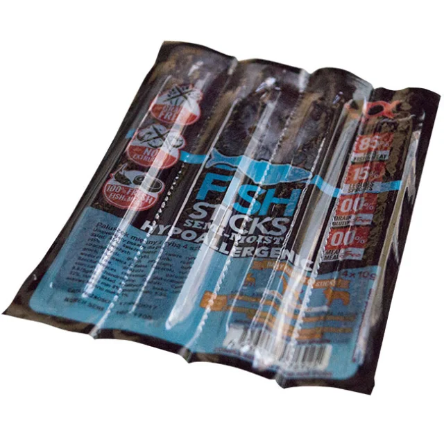 Напіввологі ласощі палички Alpha Spirit Sticks Fish Chicken для дорослих собак зі смаком риби, 40 г x 4 шт