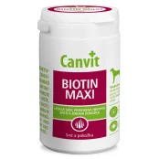 Витаминная добавка Canvit Biotin Maxi for Dogs для восстановление шерсти во время линьки у собак, 230 г