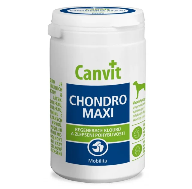 Витаминная добавка Canvit Chondro Maxi for Dogs для укрепления суставов для собак всех пород, 230 г