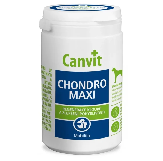 Витаминная добавка Canvit Chondro Maxi for Dogs для укрепления суставов для собак всех пород, 500 г