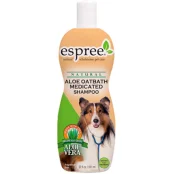 Шампунь Espree Aloe Oatbath Medicated с протеинами овса и алоэ вера для проблемной кожи у собак, 355 мл