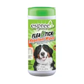 Репеллентные салфетки Espree Flea & Tick Repellent Wipes для собак и кошек возрастом от 3 мес, 50 шт