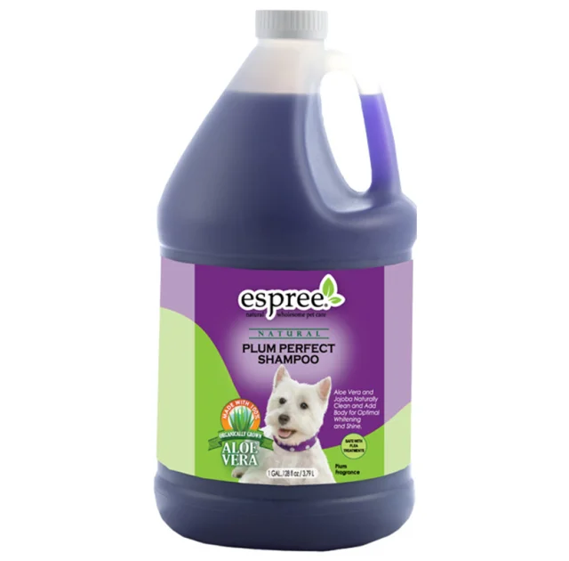 Шампунь Espree Plum Perfect Shampoo для глибокої чистки будь-якого типу вовни для собак, з ароматом сливи 3,79 л