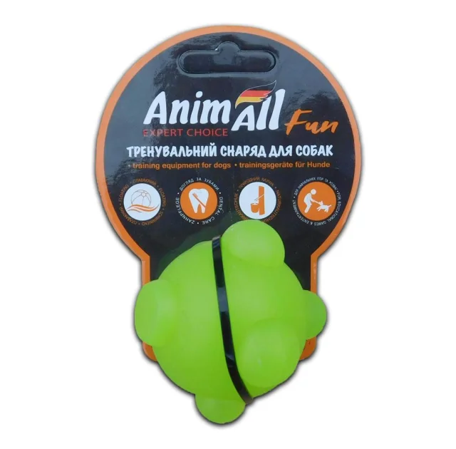 Игрушка AnimAll Fun шар молекула, желтая, 5 см