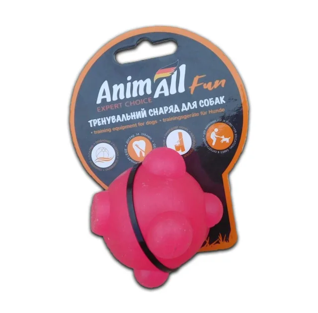 Игрушка AnimAll Fun шар молекула, коралловая, 5 см
