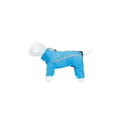 Дождевик Теремок L55 для собак, синий