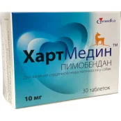 Таблетки Cymedica ХартМедін для лікування серцевої недостатності у собак 10 мг, 30 табл