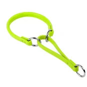 Ошейник-удавка Glamour для собак 6 мм, 25 см, салатовый