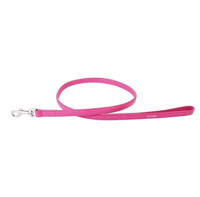 Повідець Waudog Classic для собак 25 мм, 122 см, рожевий