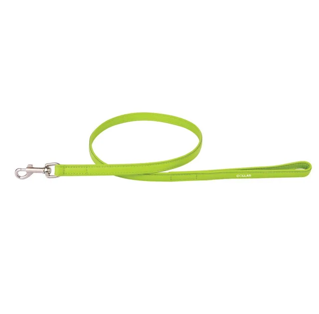 Повідець Waudog Classic для собак 25 мм, 122 см, салатовий