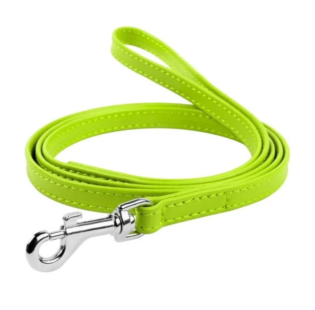 Повідець Waudog Classic для собак 9 мм, 122 см, салатовий
